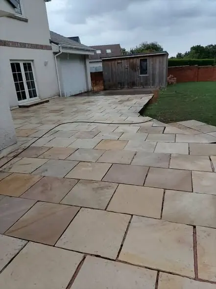 Driveways, patios and artificial grass cleaned by EK Powerwashing